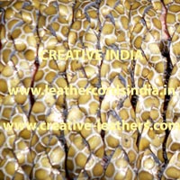 Reptile Braided Leather Cords Reptile Braided Leather Cords