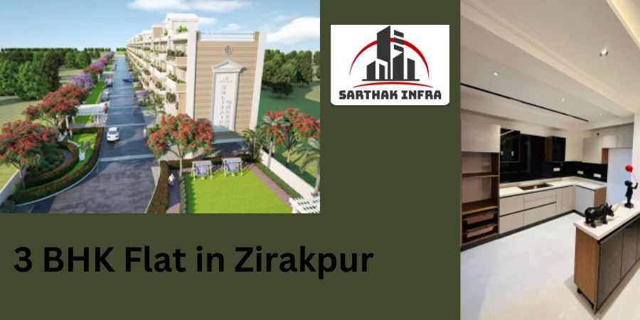 3 bhk Flat in Zirakpur: Go for a Comfortable and Relaxed Residential Space
