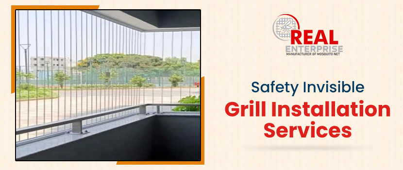 Safety Invisible Grill Installation Services
