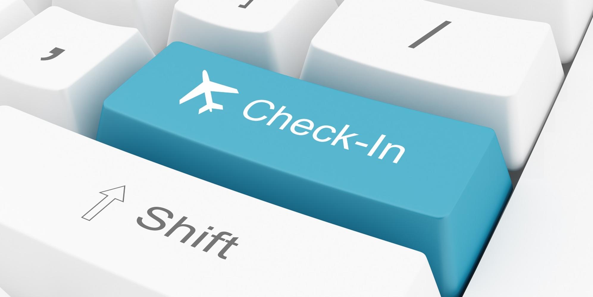 E-CHECK-IN BEFORE FLIGHT TRAVEL