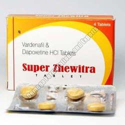Treat Erectile Dysfunction with Super Zhewitra tablets