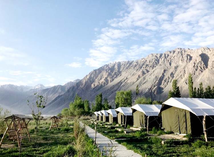 Camping places in Ladakh