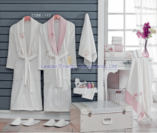 Towel set for bride and online groom