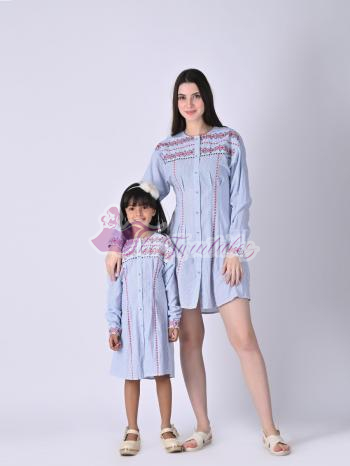 Mother & Daughter Western Dresses
