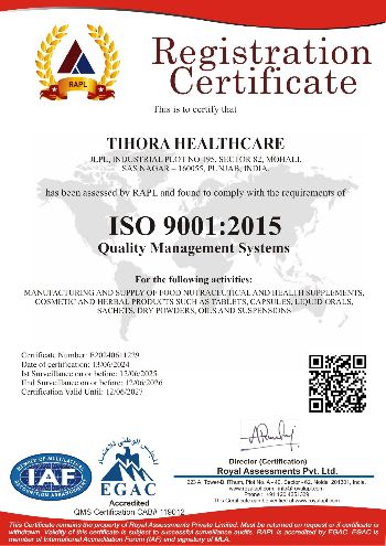 ISO CERTIFICATE