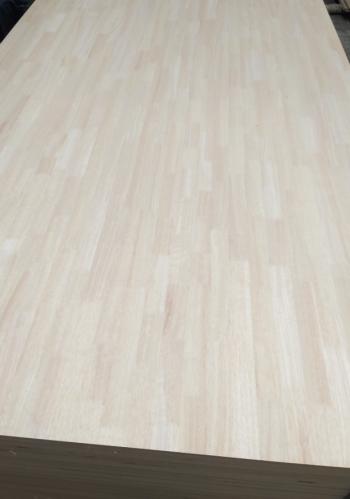 Rubberwood FJ Boards with Uniform Bright Colour Treated with Protecta