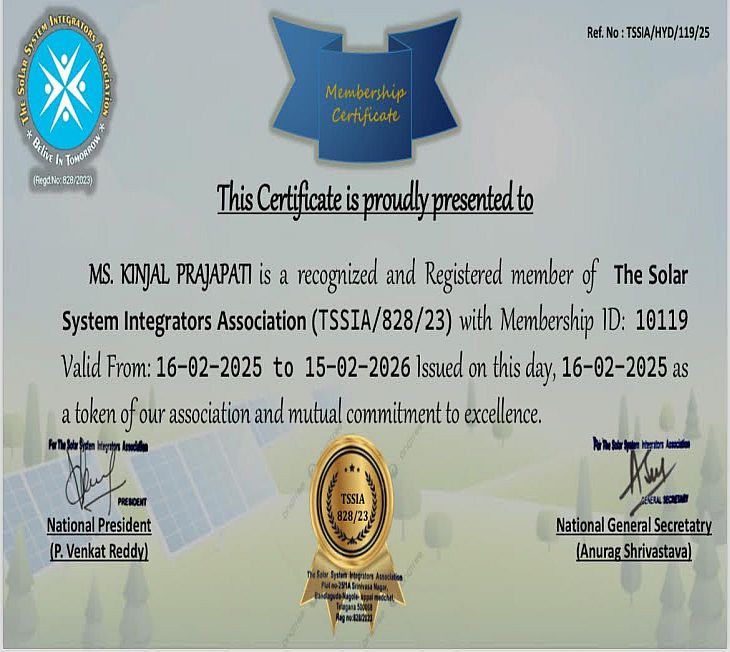 Certificate of Membership