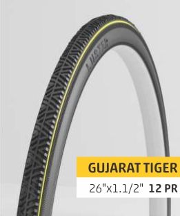 Gujarat Tiger Bicycle Tyre