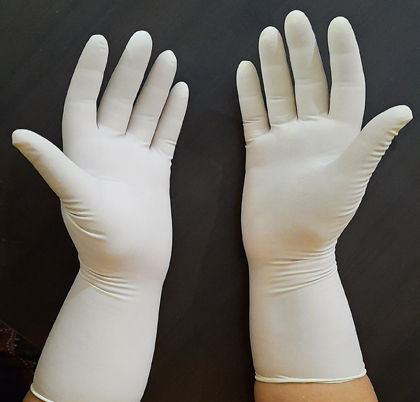 Sterile Latex Surgical Gloves Powdered / Powder-free