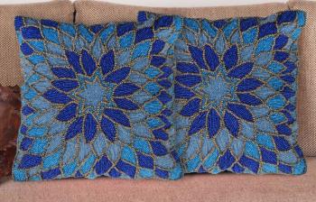 Beaded Cushion Covers
