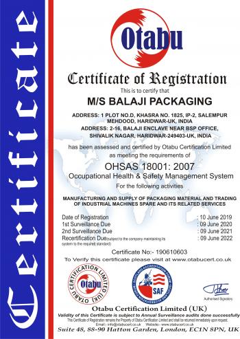 OHSAS 18001 - 2007