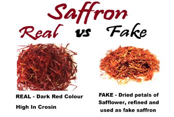 <b>How To Identify Pure Quality Saffron</b>