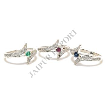 Gemstone Wedding Rings