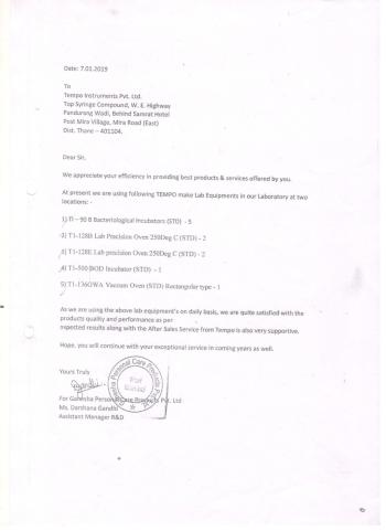 Ganeha Personal Care Product Limited