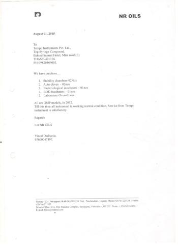 NR Oils Pvt Ltd