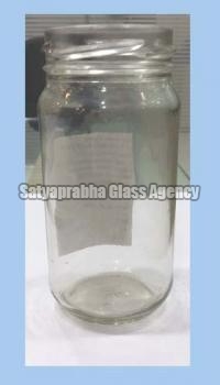 Glass Round Lug Jars