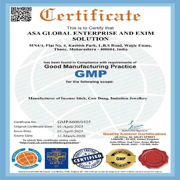 GMP Certificate