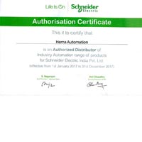 Schneider Certificate