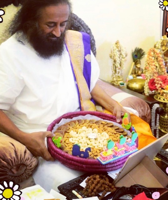 Shri Shri Ravi Shankar of Dryfruits