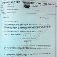 Certificates Of Maharashtra Pollution Control Board