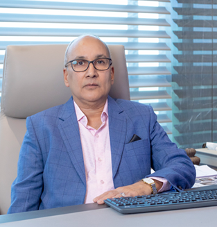 Mr. Narayan Sitaram Saboo – Executive Chairma of the Company