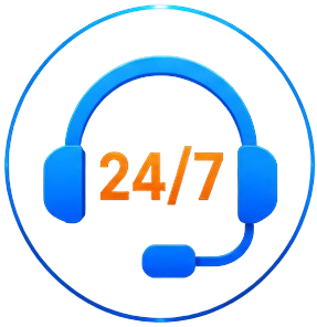 24/7 Dedicated Support