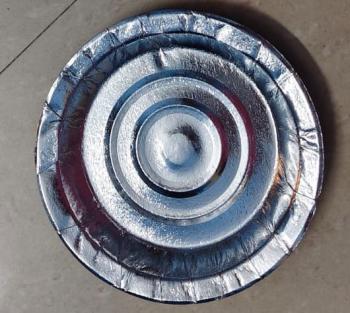 Disposable Silver Paper Plate