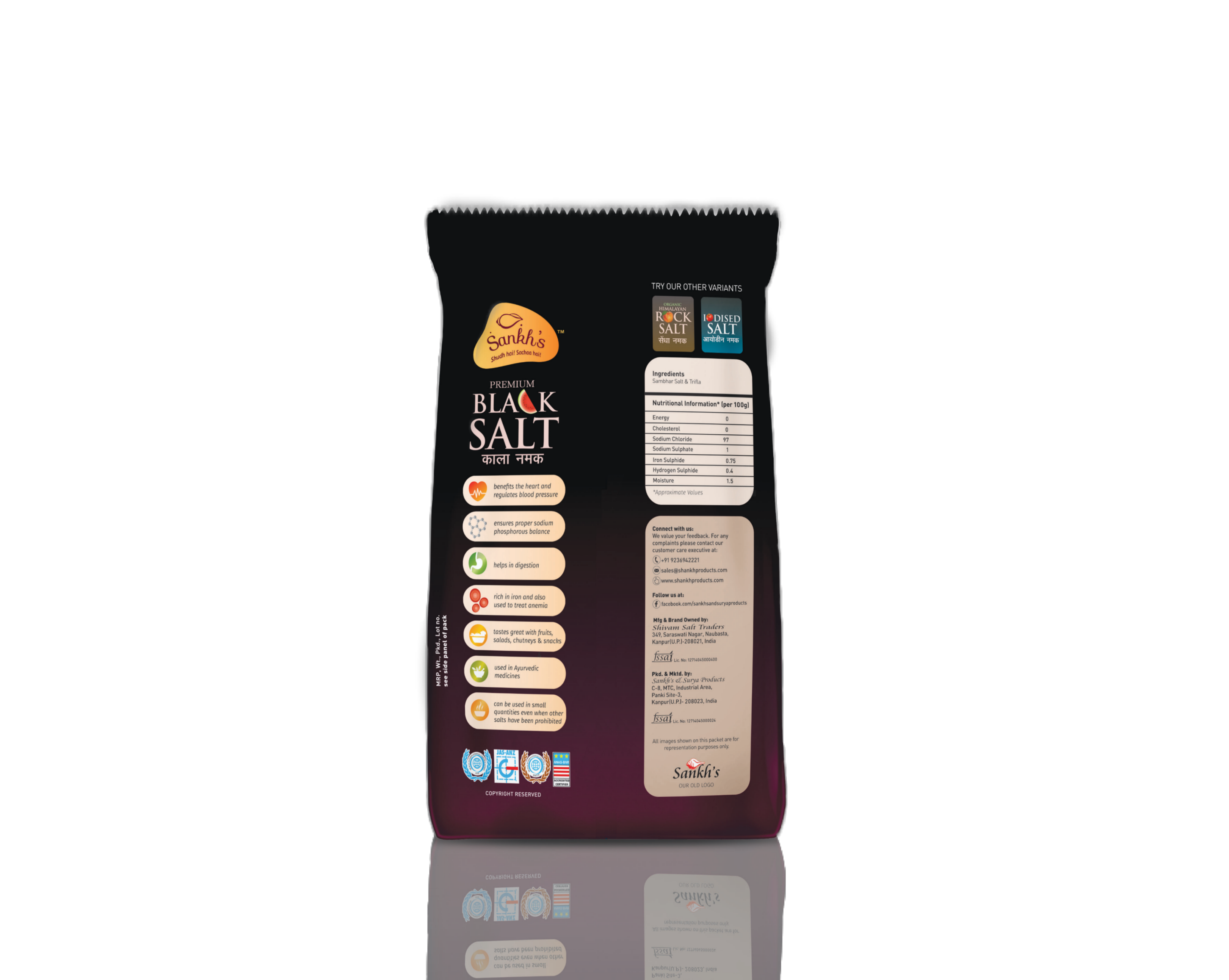 Premium Sankh Black Salt-B