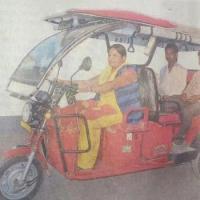 Battery Operated E Rickshaw 07