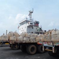 Barite Unloading At Krishnapatnam Port, India 01