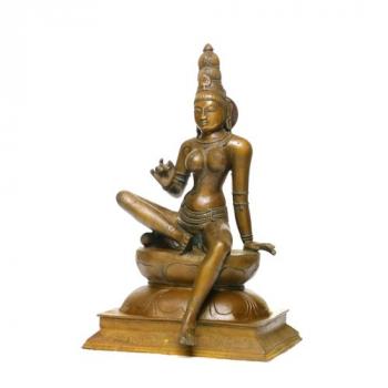 Bronze Parvati Statue