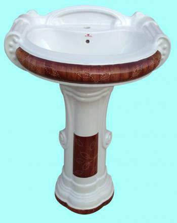 Pedestal Wash Basin Vitrossa Set