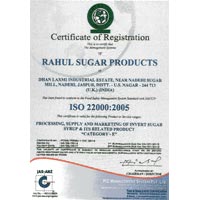 ISO 22000 : 2005 Certificate