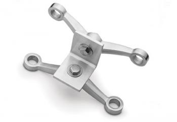 Stainless Steel Four Way Spider Fitting