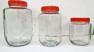 Screw Neck Glass Jars