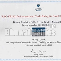 Certificate Of NSIC - CRISIL