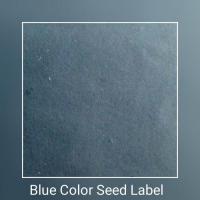Blue Color Seed Label