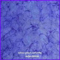 Blue Handmade Batik Paper