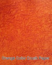 Orange Color  Crush Paper