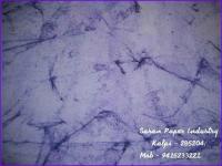 Purple Handmade Batik Paper