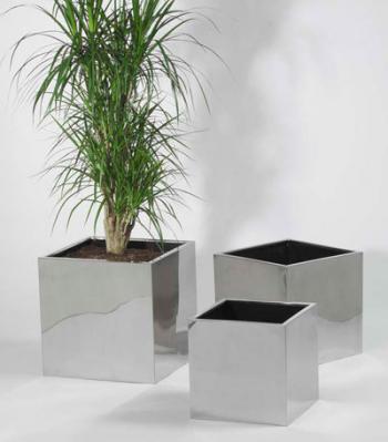 Stainless Steel Planters