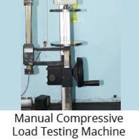 Manual Compressive Load testing machine