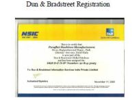 Dun & Bradstreet Registration
