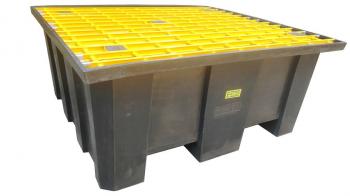 Ercon Spillage Tray for Four Drums