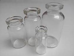 Moulded Flint Glass Vial