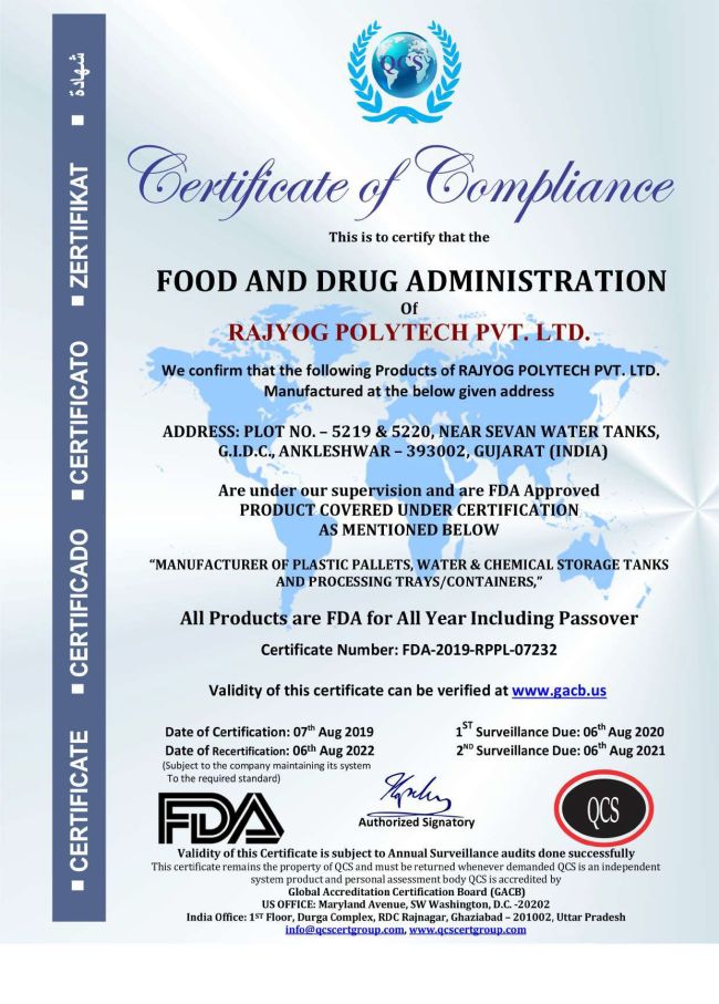 Foods & Drugs Administration