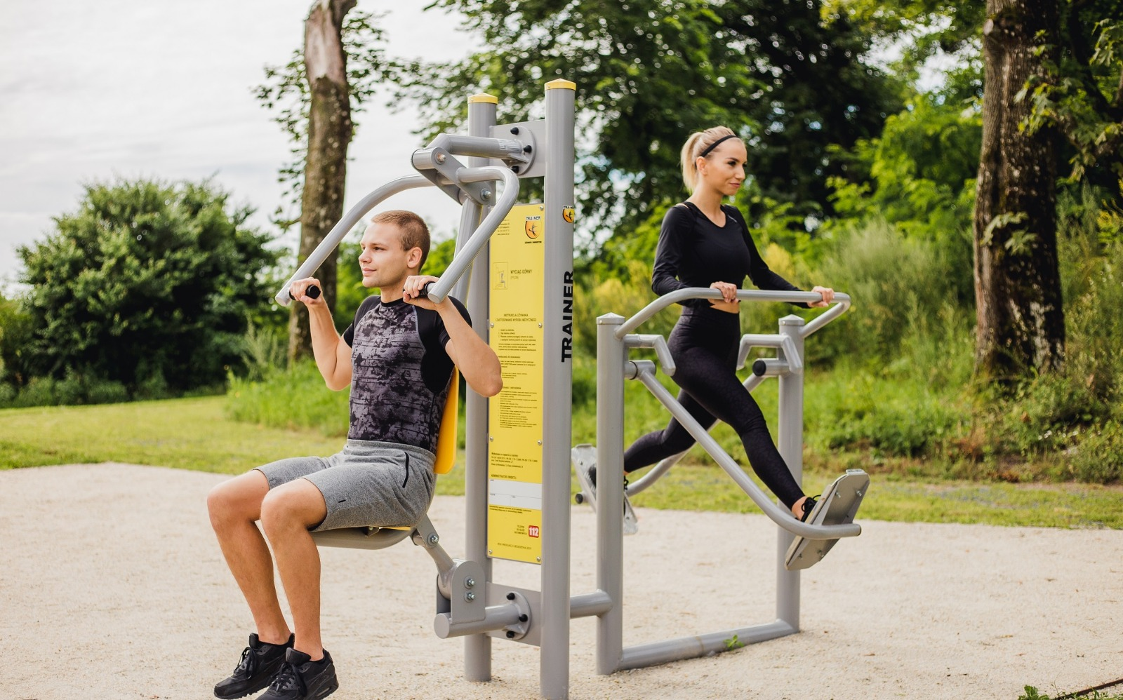 Open Garden Gym Equipment Manufacturer