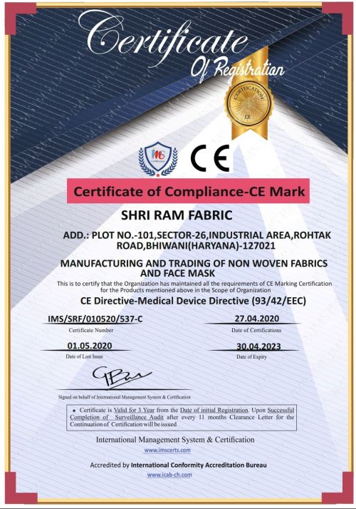 CE Mark Certificate