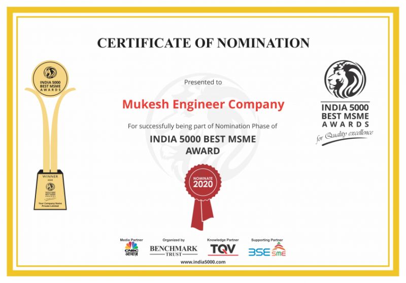 India 5000 Best MSME Awaed