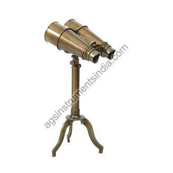 Brass Binocular with Tripod Stand